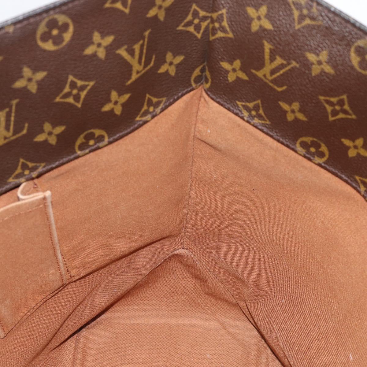LOUIS VUITTON Monogram Sac Shopping Tote Bag M51108 LV Auth BA12871