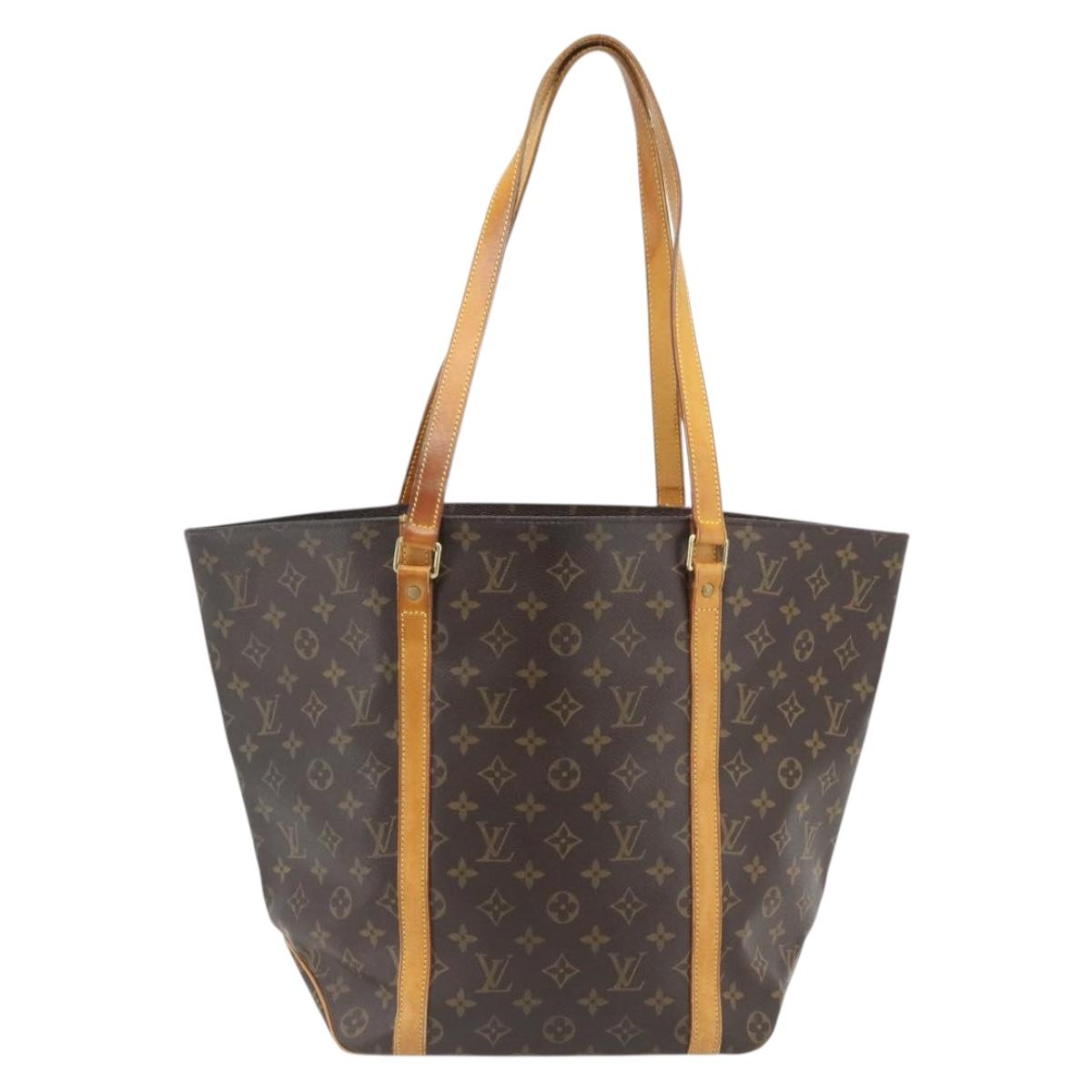 LOUIS VUITTON Monogram Sac Shopping Tote Bag M51108 LV Auth BA12871