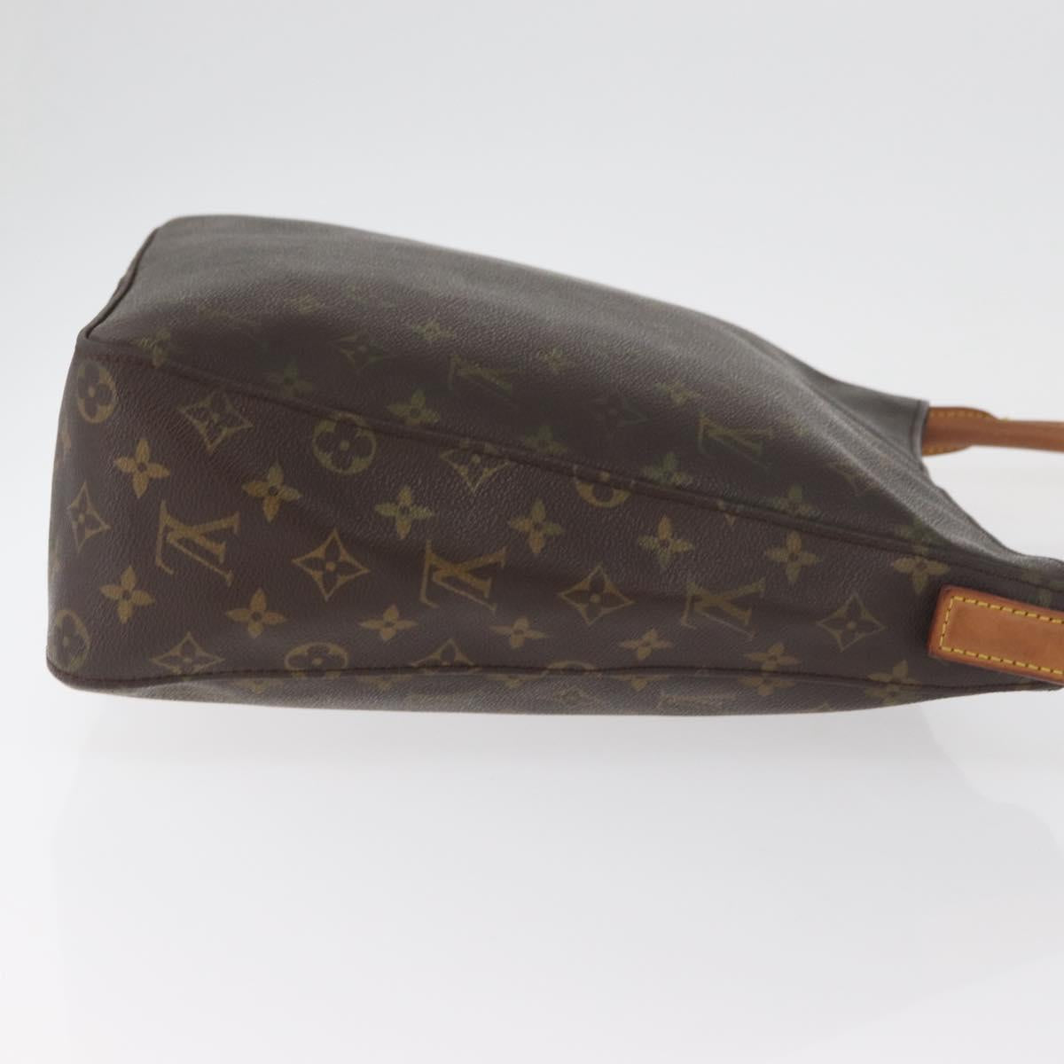 LOUIS VUITTON Monogram Looping GM Shoulder Bag M51145 LV Auth BA12873