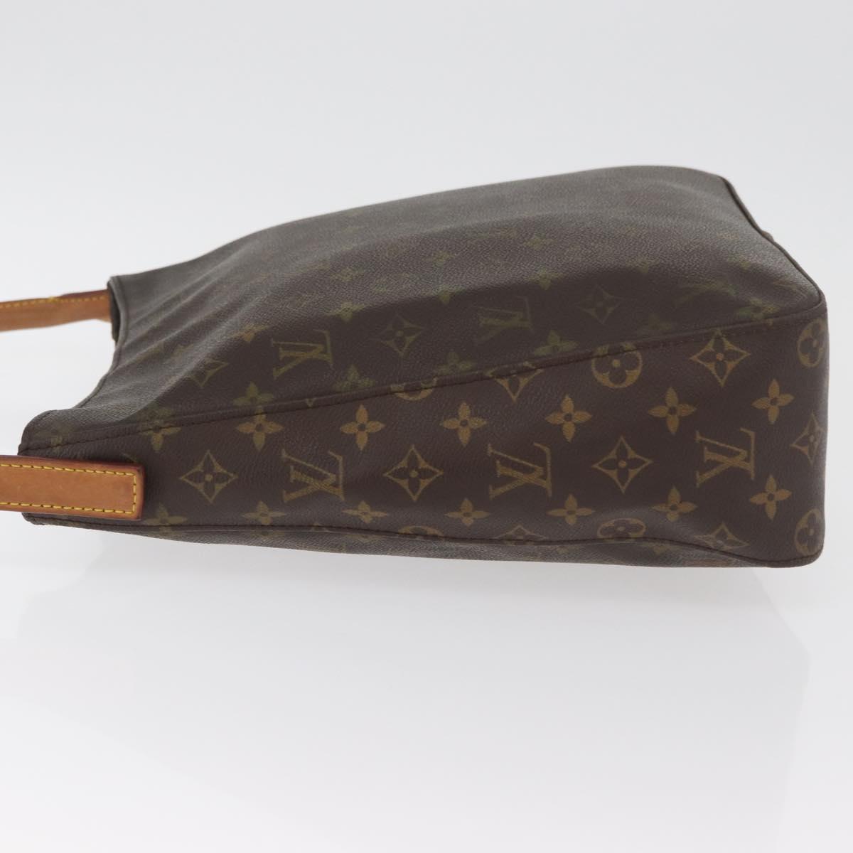 LOUIS VUITTON Monogram Looping GM Shoulder Bag M51145 LV Auth BA12873