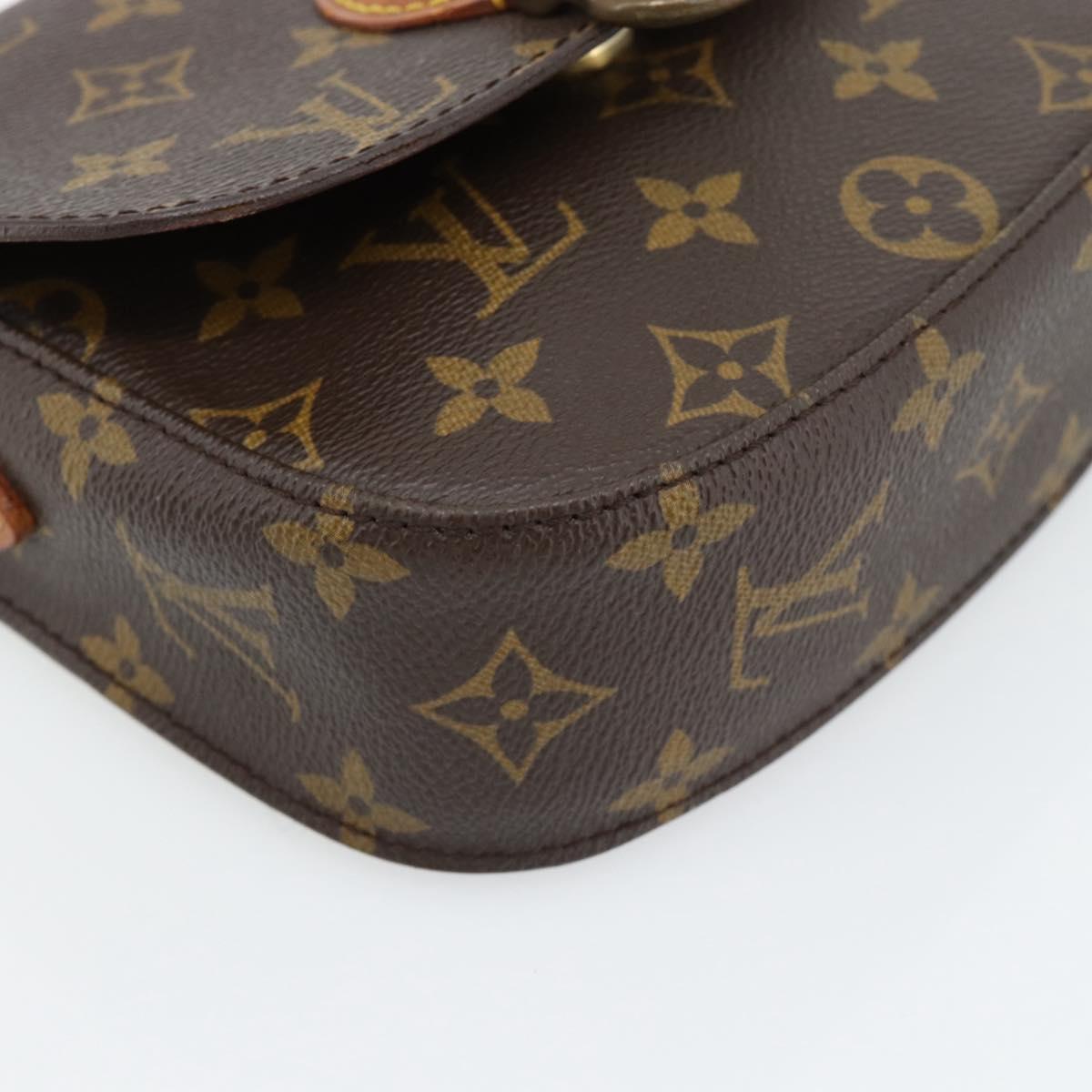 LOUIS VUITTON Monogram Saint Cloud PM Shoulder Bag M51244 LV Auth BA12882