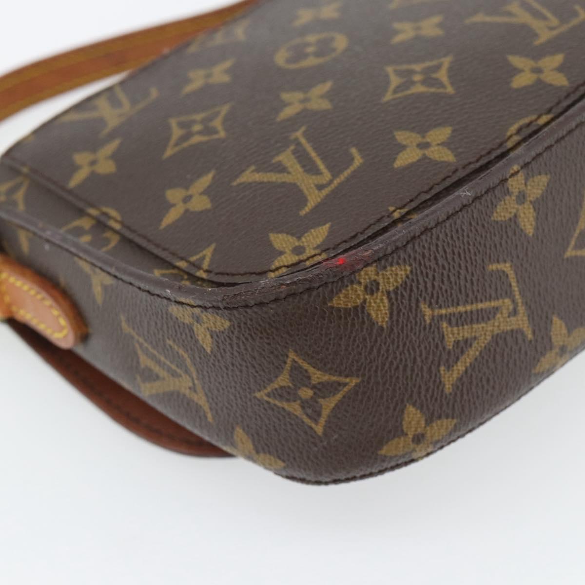 LOUIS VUITTON Monogram Saint Cloud PM Shoulder Bag M51244 LV Auth BA12882