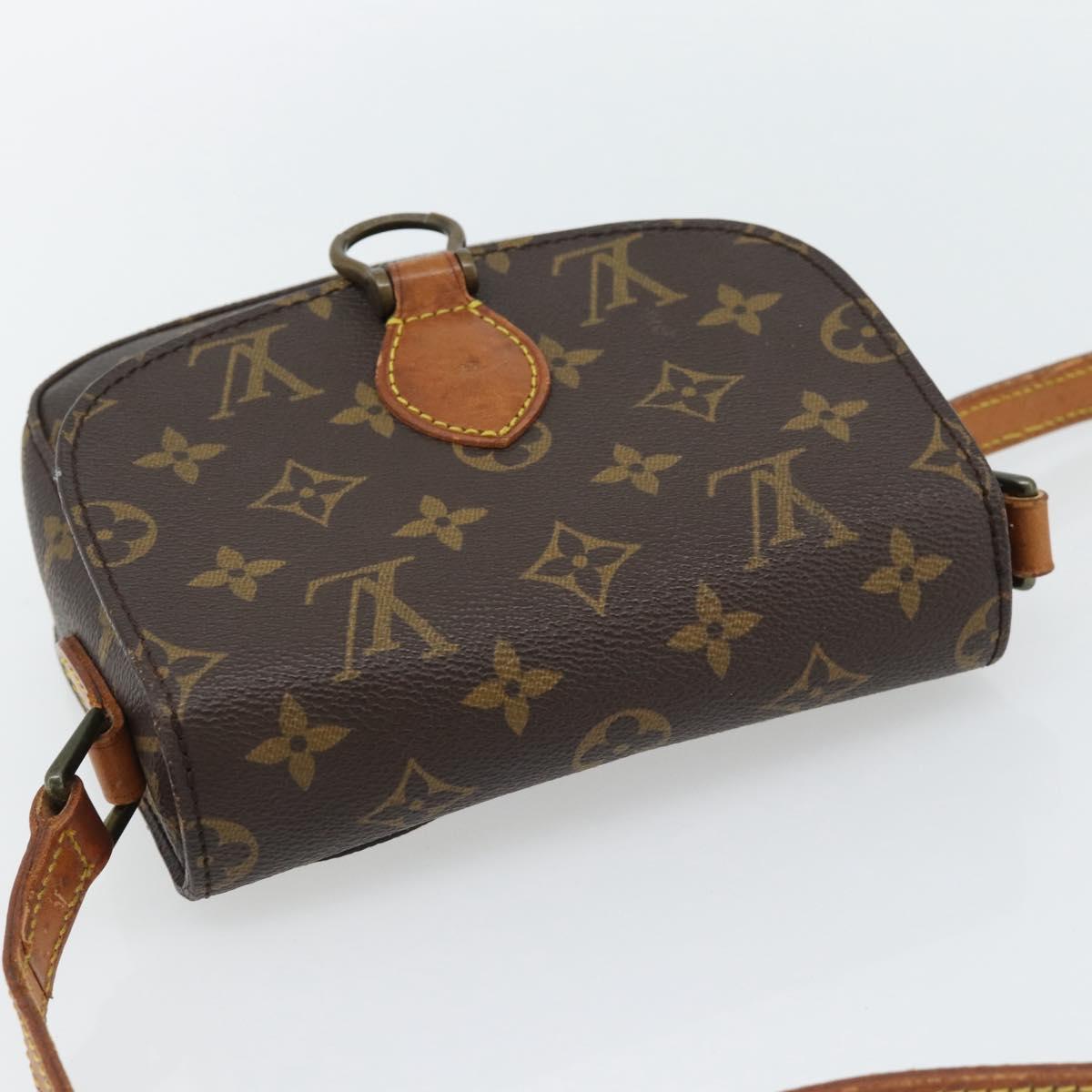 LOUIS VUITTON Monogram Saint Cloud PM Shoulder Bag M51244 LV Auth BA12882