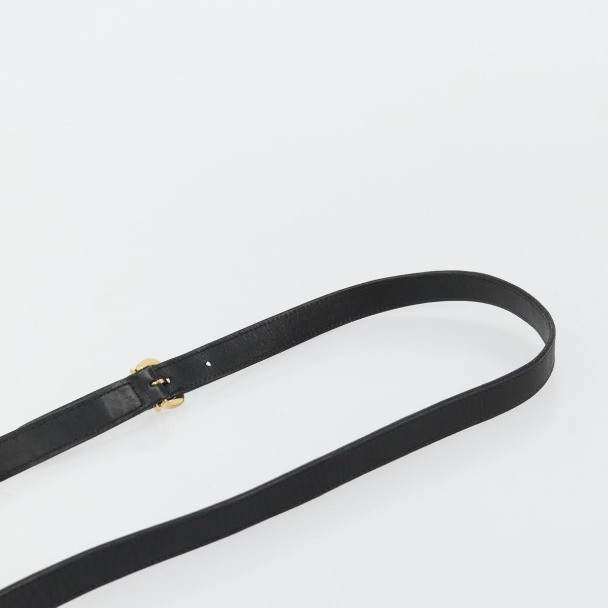 GUCCI Micro GG Supreme Web Sherry Line Bag PVC Black 001 904 0915 Auth BA12899