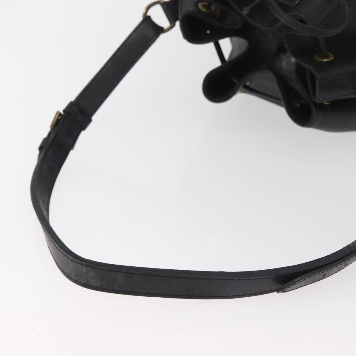 LOUIS VUITTON Epi Noe Shoulder Bag Black M44002 LV Auth BA12901