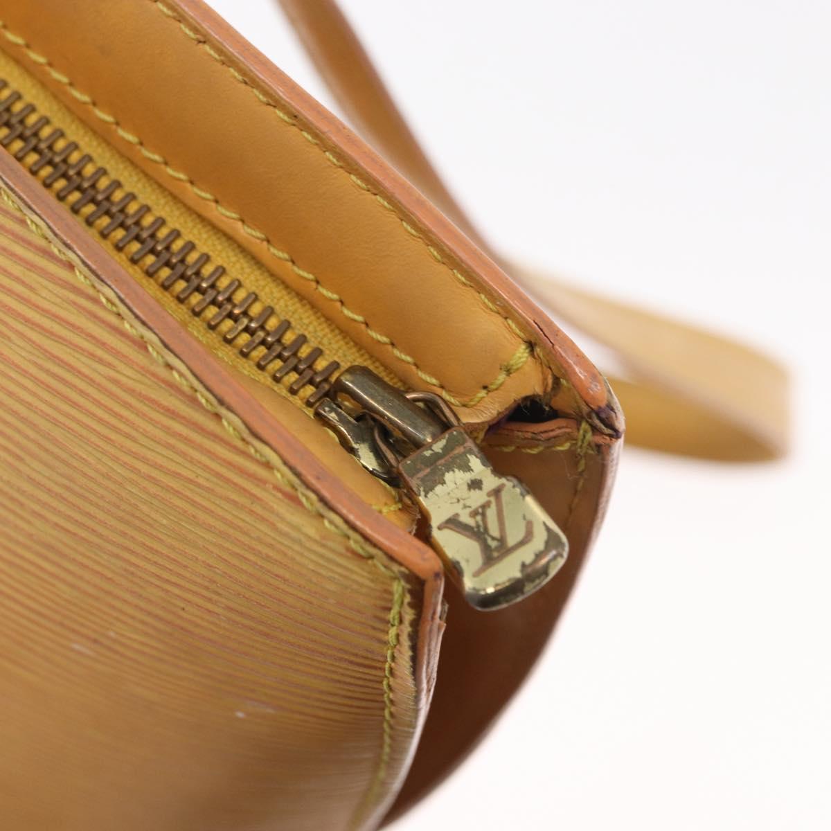 LOUIS VUITTON Epi Saint Jacques Shopping Bag Yellow M52269 LV Auth BA12906
