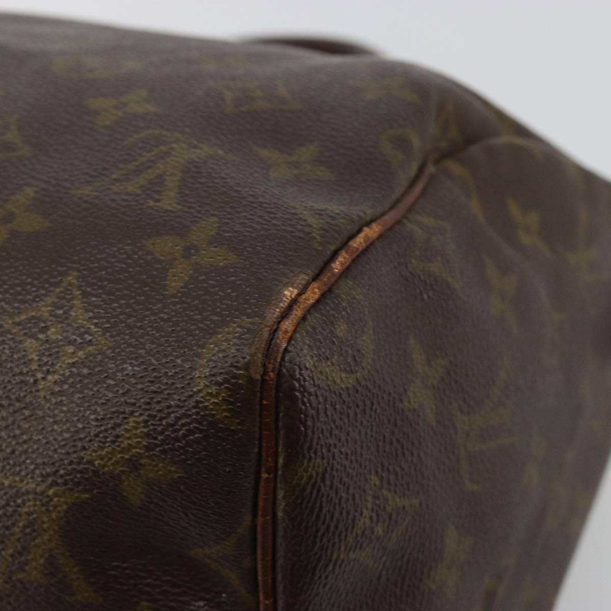 LOUIS VUITTON Monogram Speedy 30 Hand Bag M41526 LV Auth BA12907
