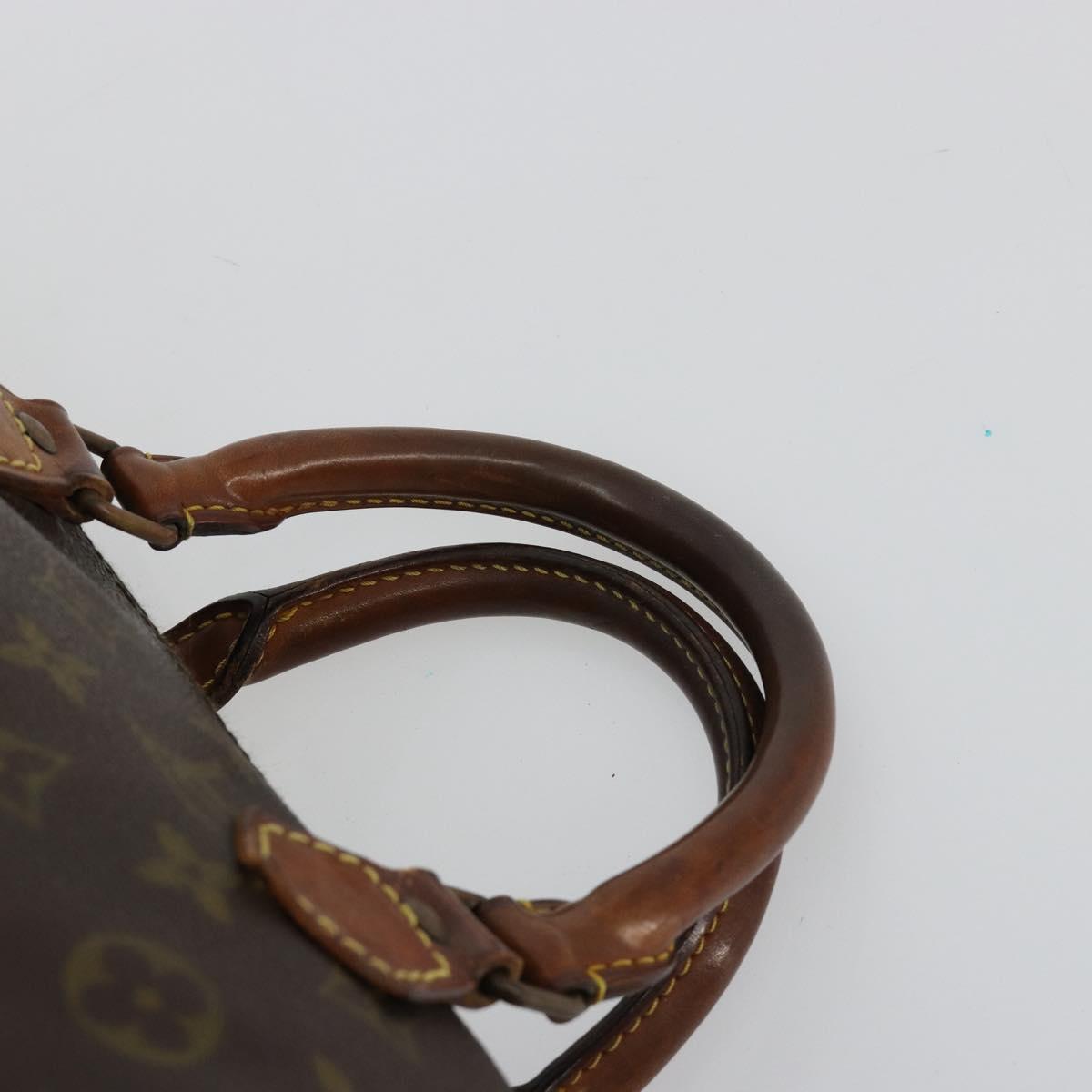 LOUIS VUITTON Monogram Speedy 30 Hand Bag M41526 LV Auth BA12907