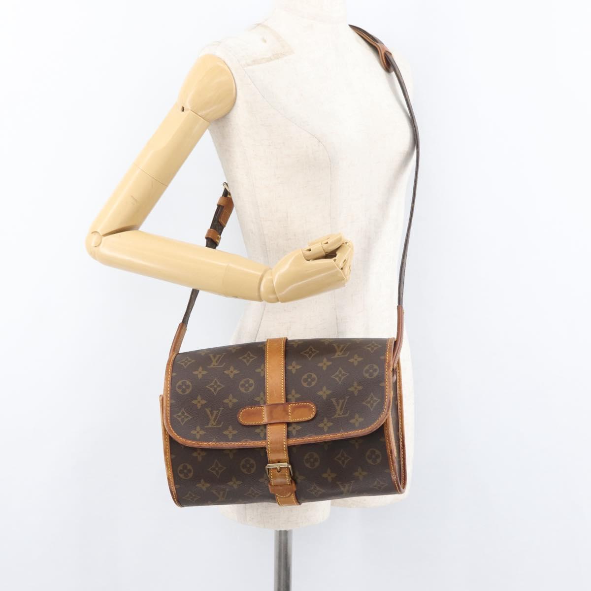 LOUIS VUITTON Monogram Marne Shoulder Bag M51369 LV Auth BA12913