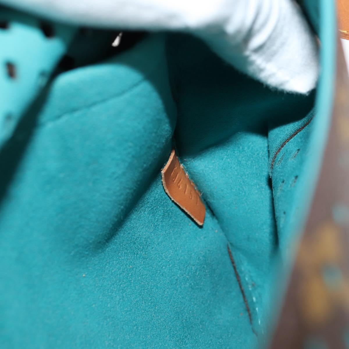 LOUIS VUITTON Monogram Perfo Saumur 30 Shoulder Bag M93998 LV Auth BA1291A