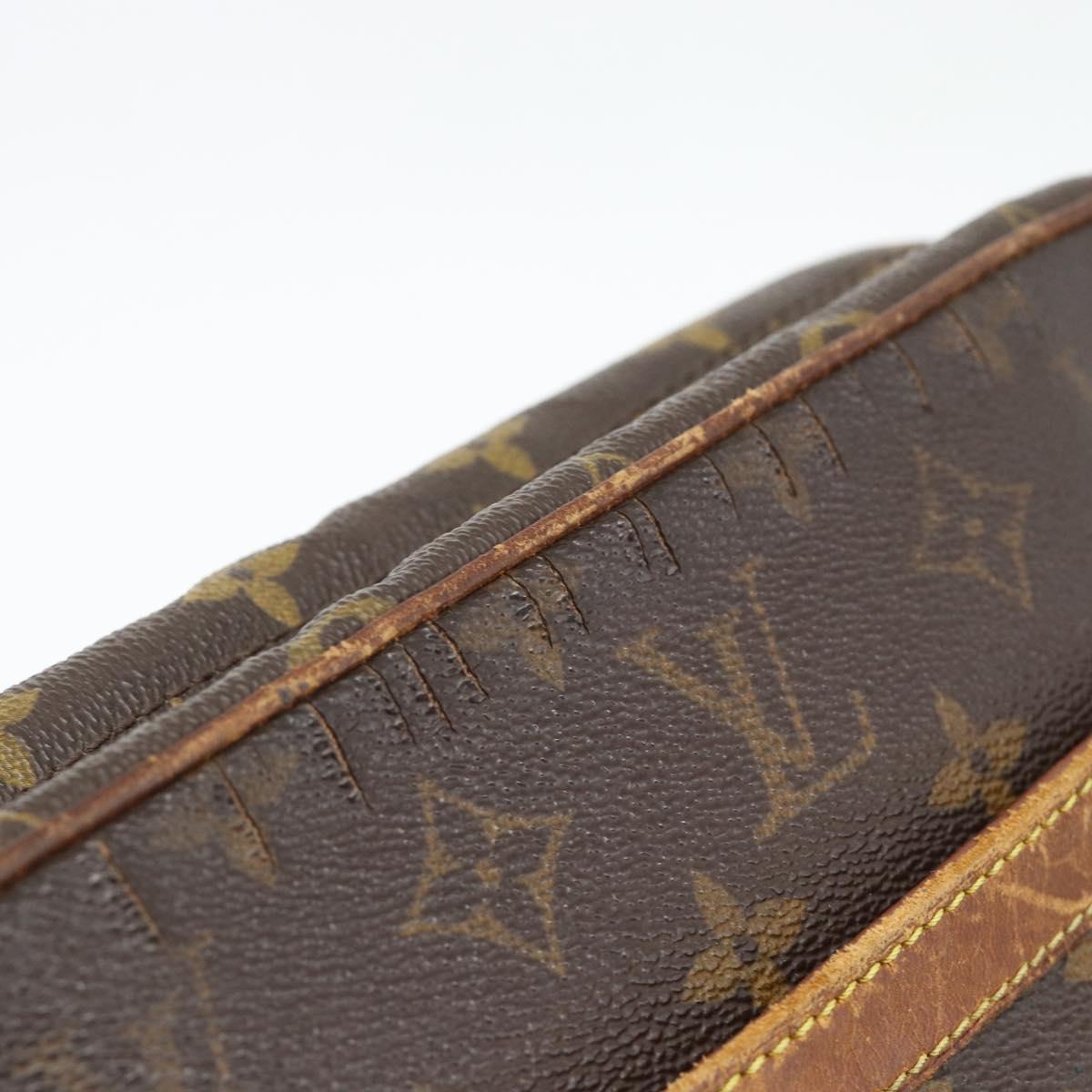LOUIS VUITTON Monogram Compiegne 28 Clutch Bag M51845 LV Auth BA12944