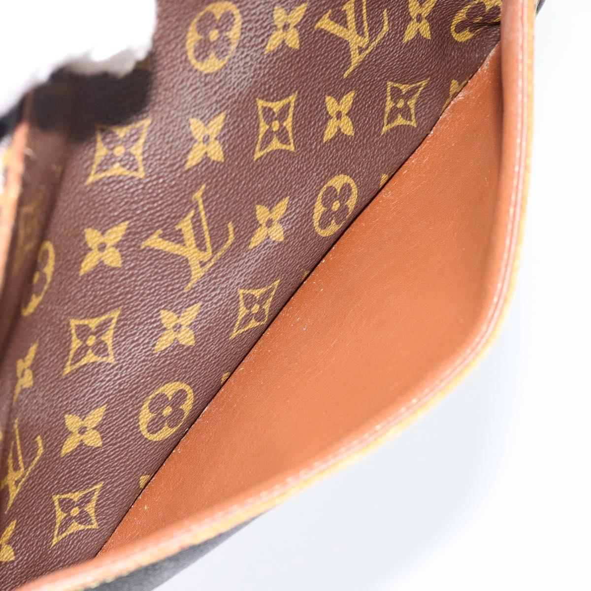 LOUIS VUITTON Monogram Compiegne 28 Clutch Bag M51845 LV Auth BA12944