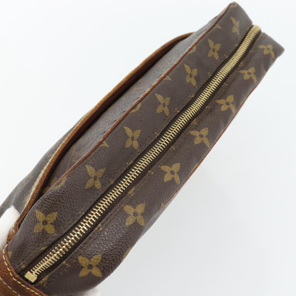 LOUIS VUITTON Monogram Compiegne 28 Clutch Bag M51845 LV Auth BA12944