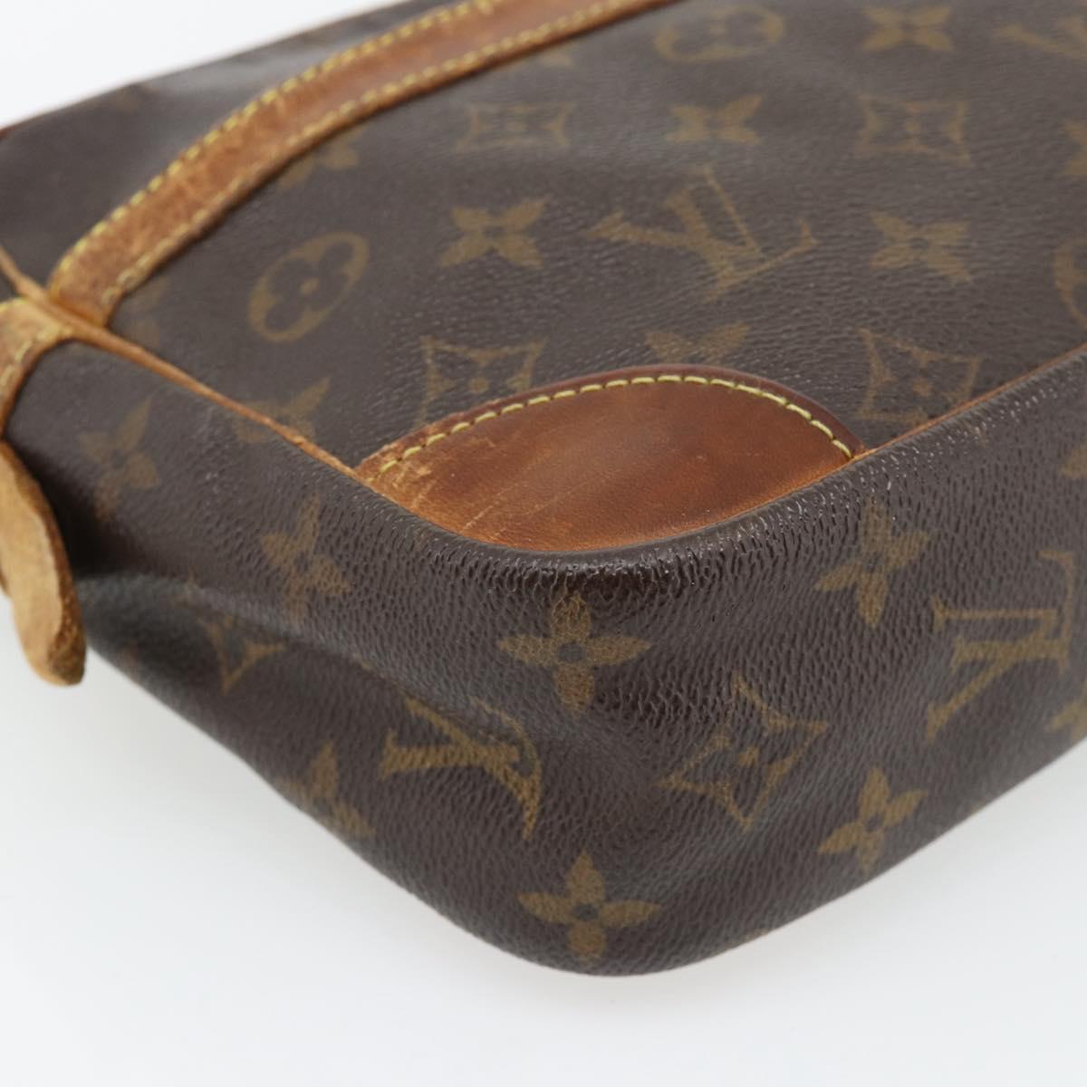 LOUIS VUITTON Monogram Compiegne 28 Clutch Bag M51845 LV Auth BA12944