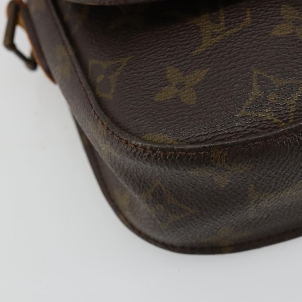 LOUIS VUITTON Monogram Saint Cloud PM Shoulder Bag M51244 LV Auth BA12948
