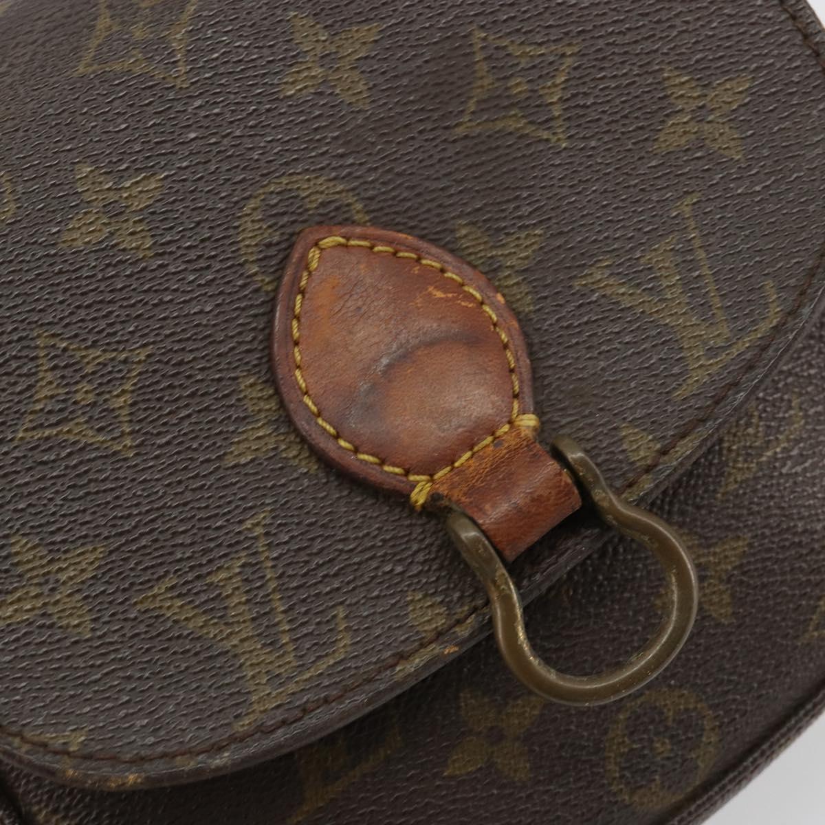 LOUIS VUITTON Monogram Saint Cloud PM Shoulder Bag M51244 LV Auth BA12948