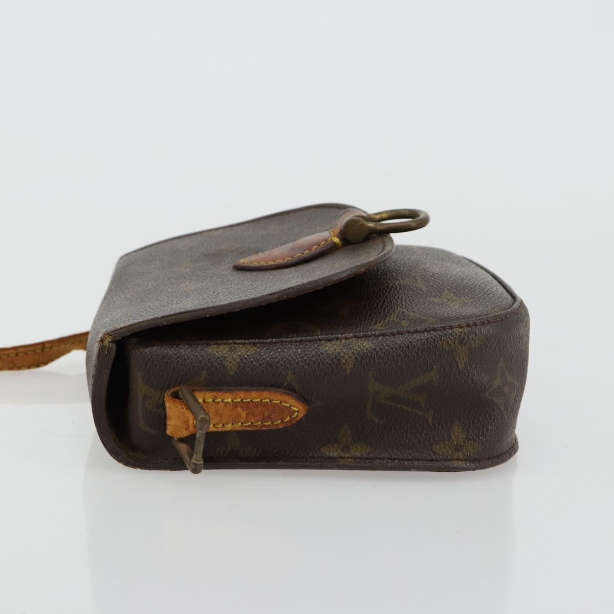 LOUIS VUITTON Monogram Saint Cloud PM Shoulder Bag M51244 LV Auth BA12948