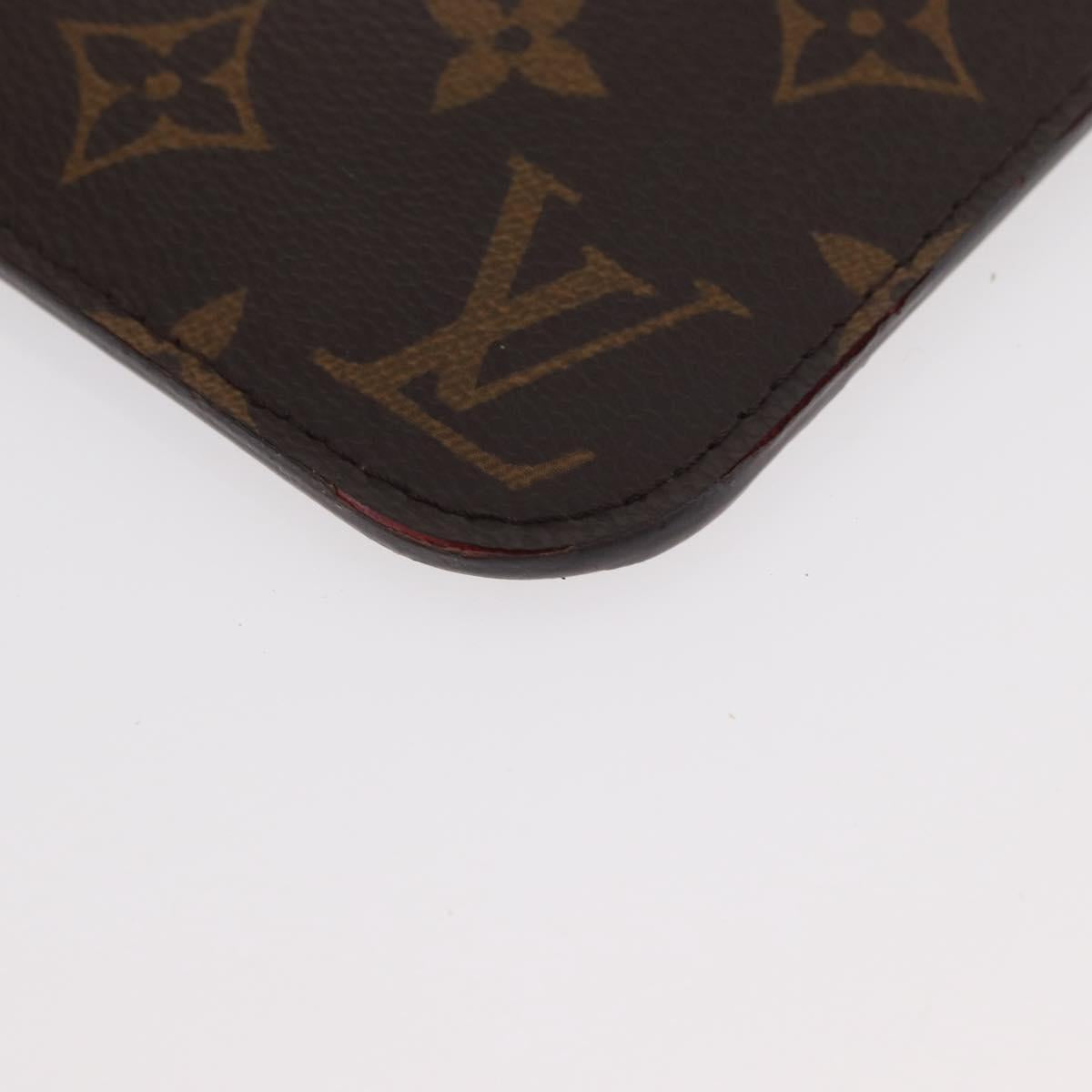 LOUIS VUITTON Monogram Neverfull PM Accessory Pouch LV Auth BA12952