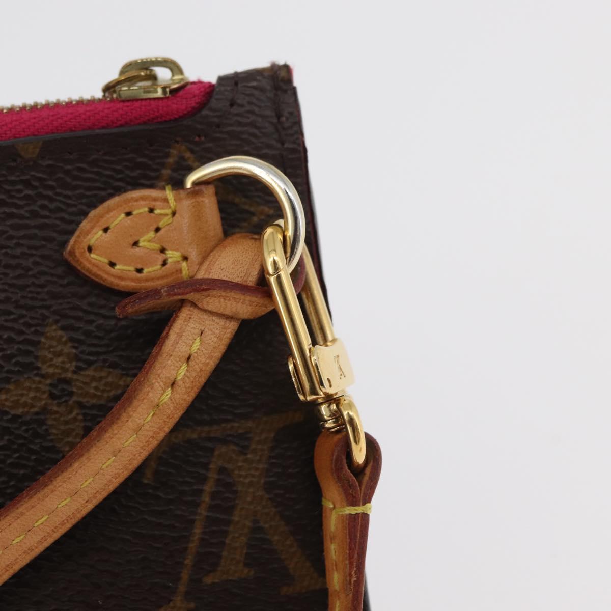 LOUIS VUITTON Monogram Neverfull PM Accessory Pouch LV Auth BA12952