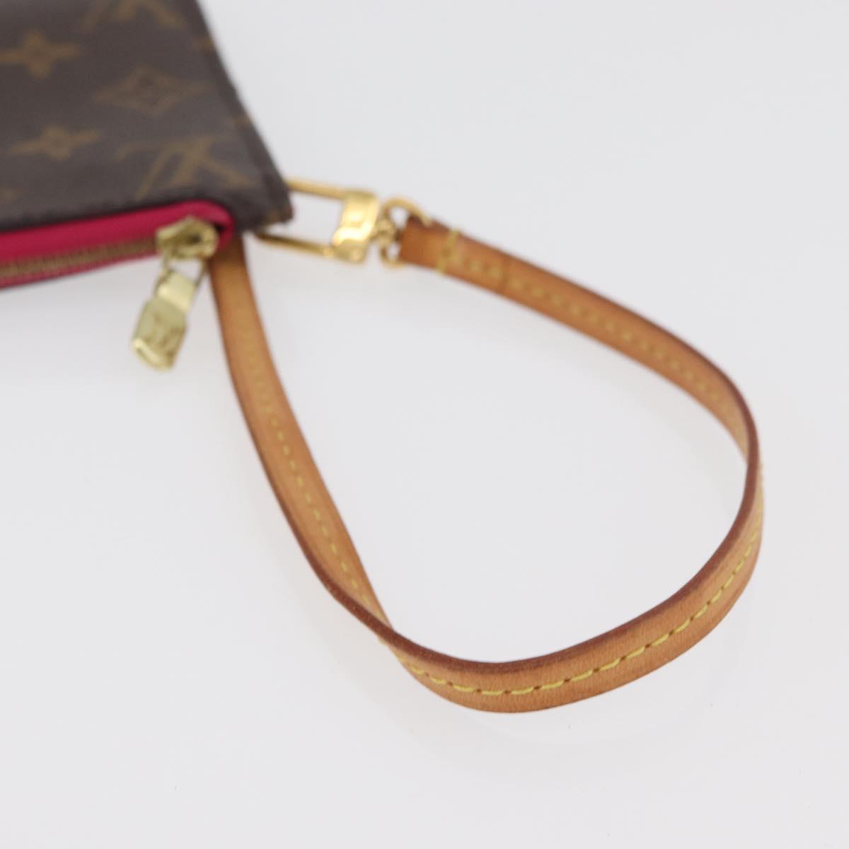 LOUIS VUITTON Monogram Neverfull PM Accessory Pouch LV Auth BA12952