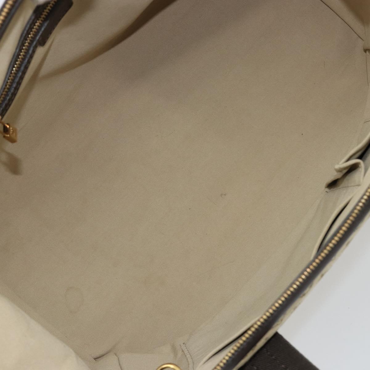 LOUIS VUITTON Monogram Mini Josephine GM Hand Bag Khaki M92310 LV Auth BA12962