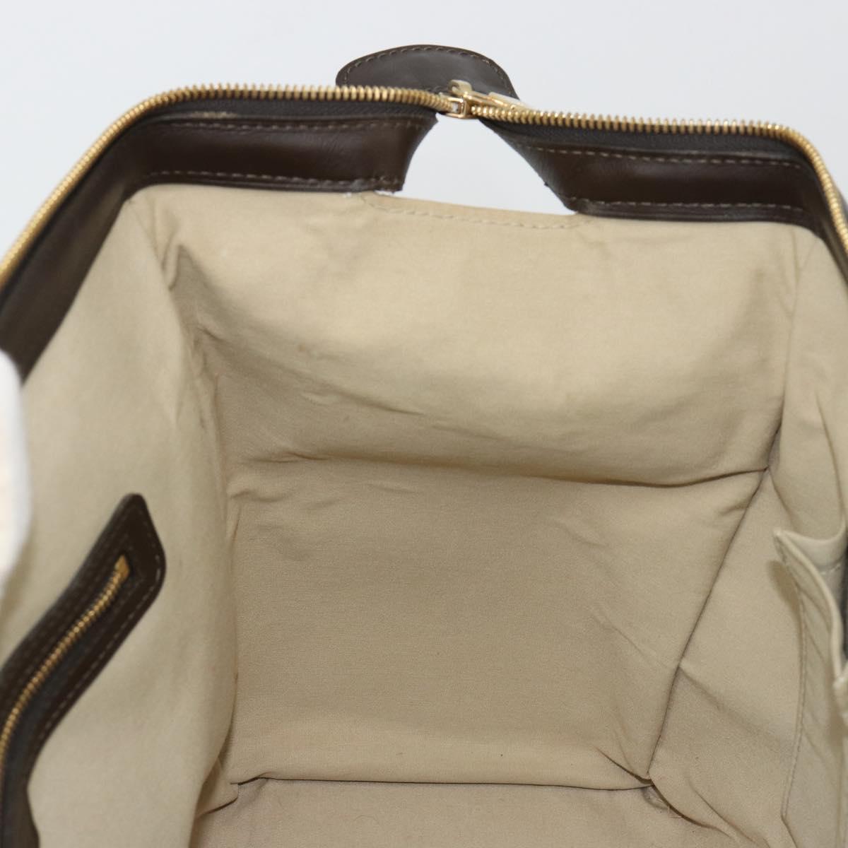 LOUIS VUITTON Monogram Mini Josephine GM Hand Bag Khaki M92310 LV Auth BA12962