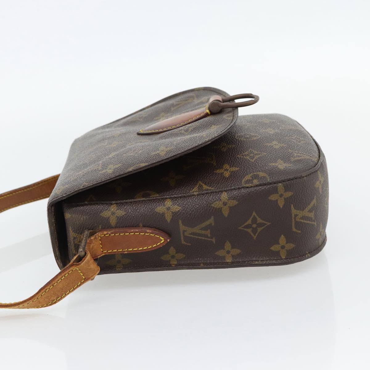 LOUIS VUITTON Monogram Saint Cloud GM Shoulder Bag M51242 LV Auth BA12966