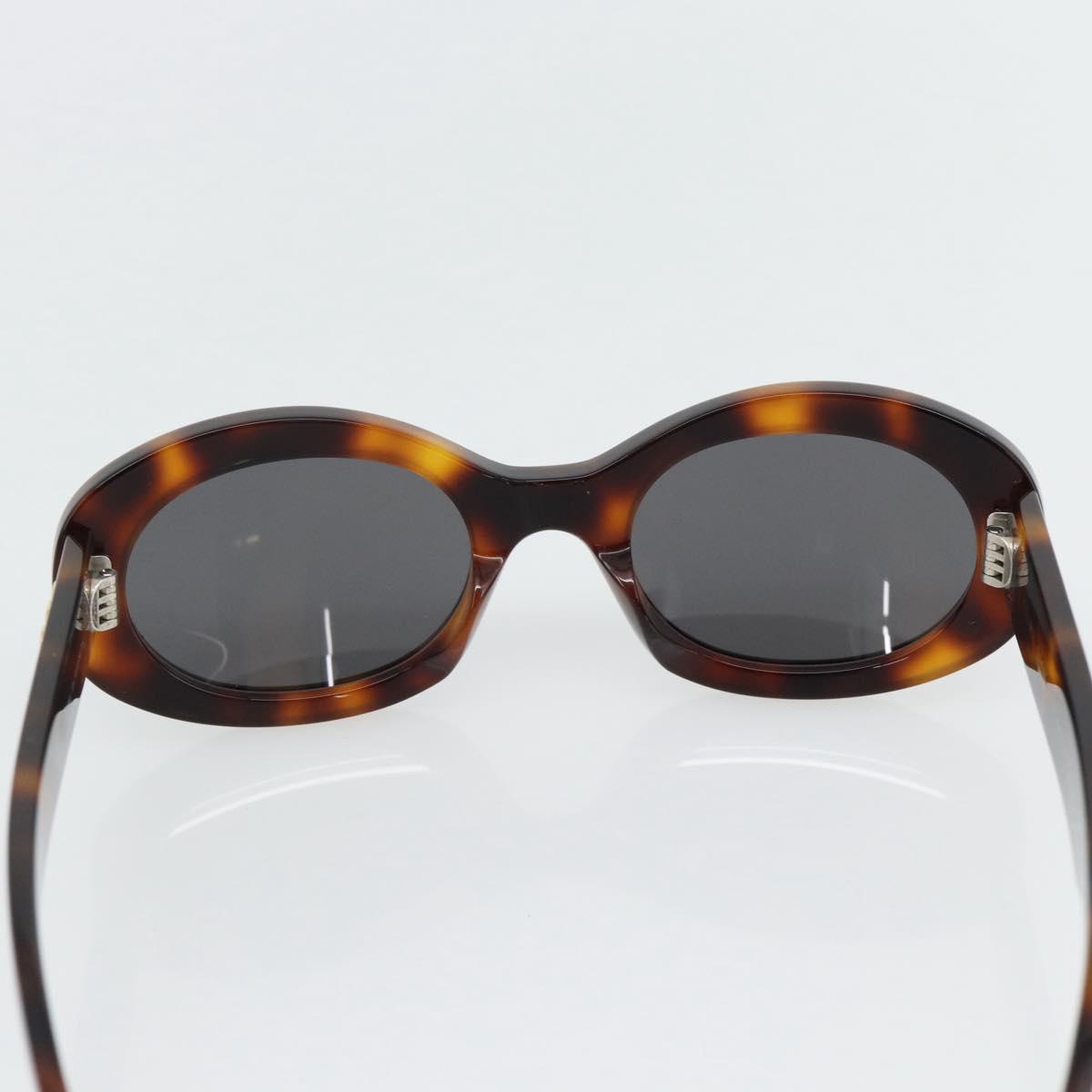 CELINE Triomphe Sunglasses plastic Brown Auth BA12972M