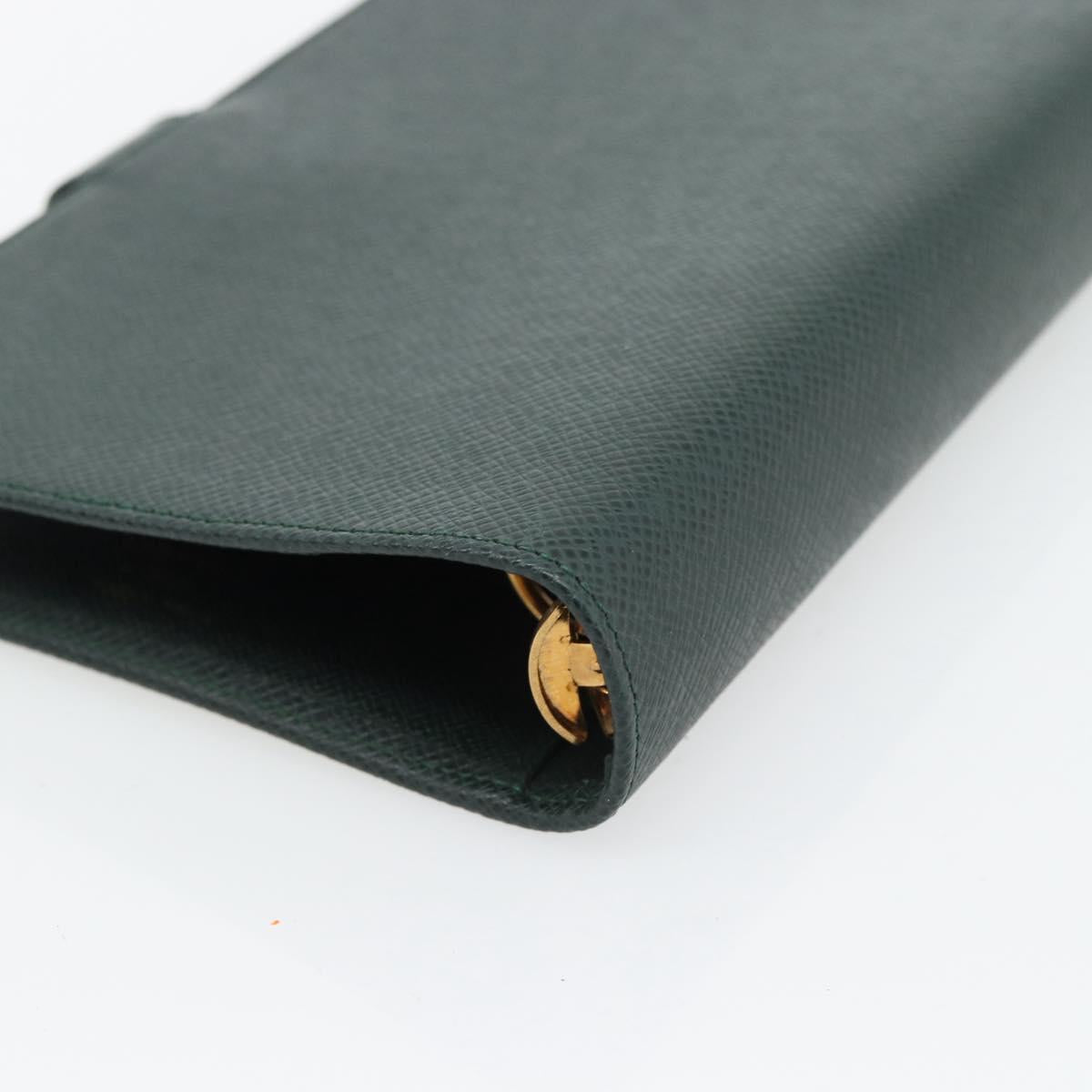LOUIS VUITTON Taiga Agenda MM Day Planner Cover Epicea R20403 LV Auth BA12981