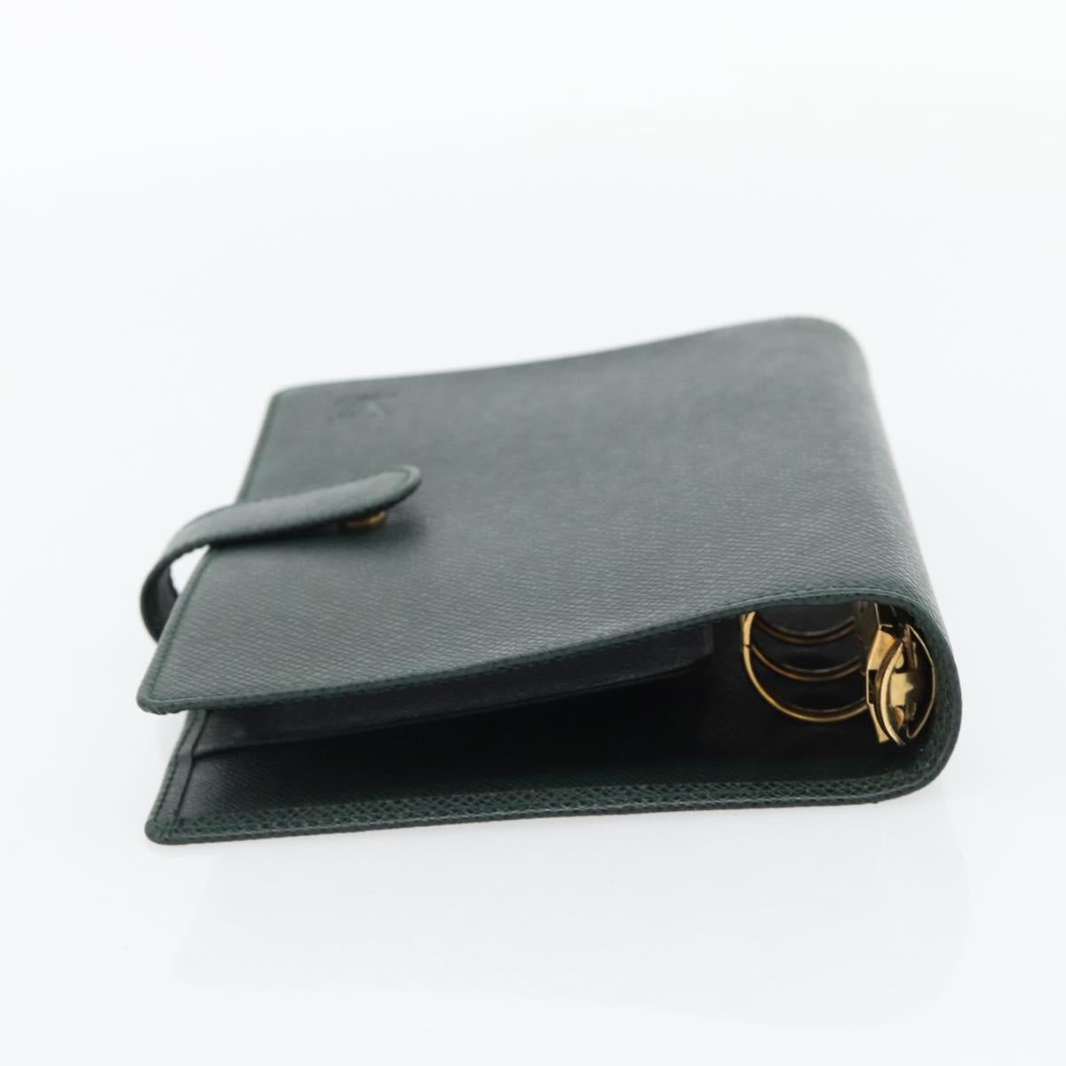 LOUIS VUITTON Taiga Agenda MM Day Planner Cover Epicea R20403 LV Auth BA12981