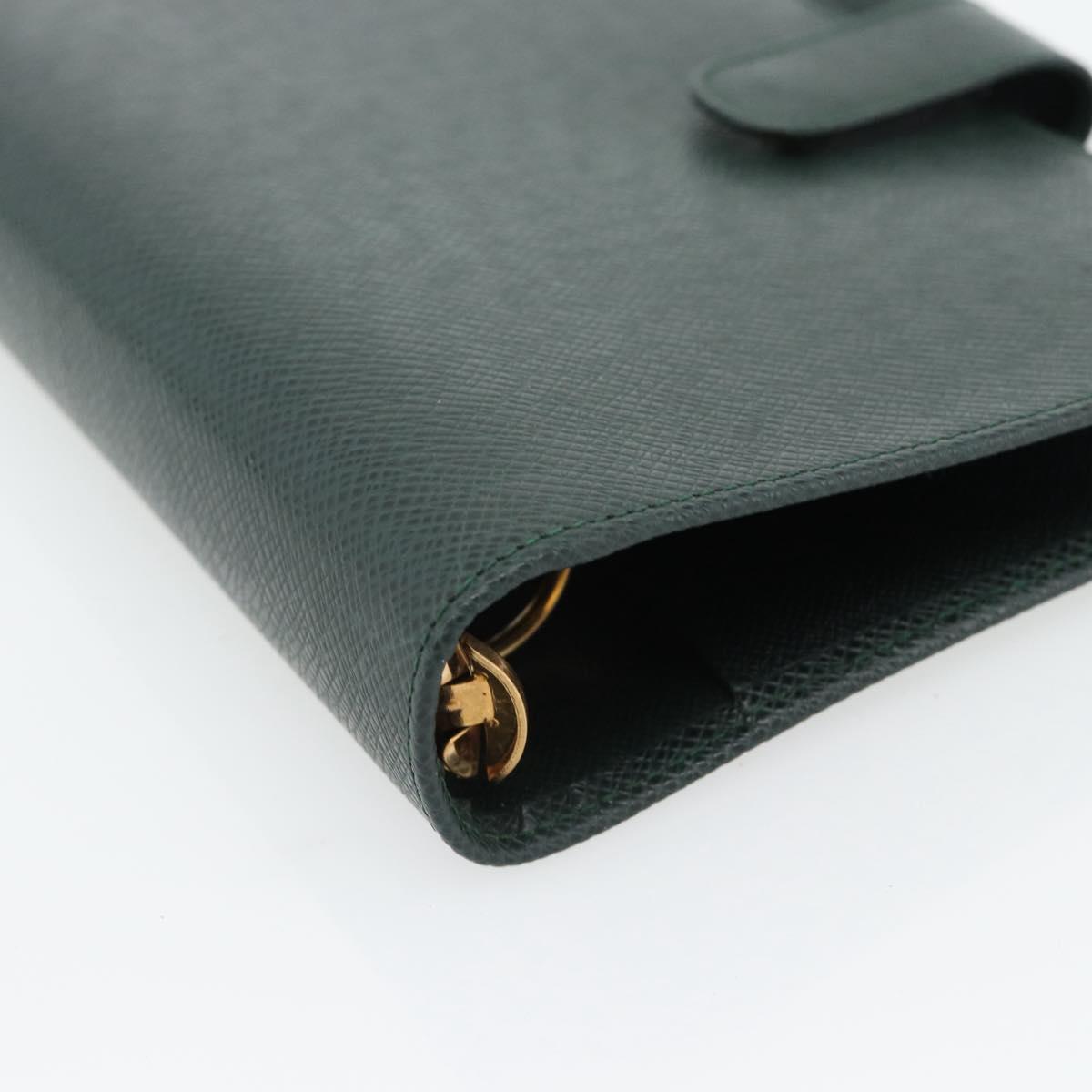 LOUIS VUITTON Taiga Agenda MM Day Planner Cover Epicea R20403 LV Auth BA12981