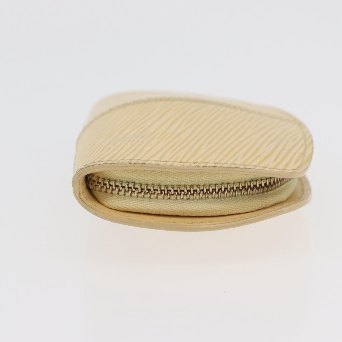 LOUIS VUITTON Epi Porte Monnaie Z Coin Purse Vanilla LV Auth BA12983