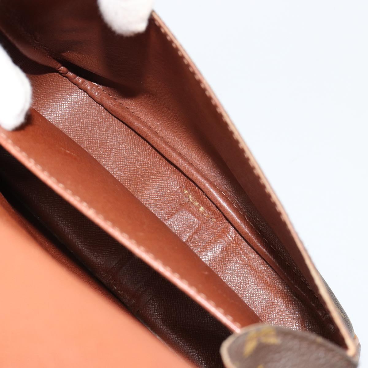 LOUIS VUITTON Monogram Cartouchiere MM Shoulder Bag M51253 LV Auth BA13002