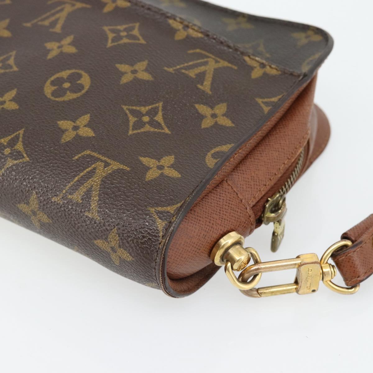 LOUIS VUITTON Monogram Orsay Clutch Bag M51790 LV Auth BA13003