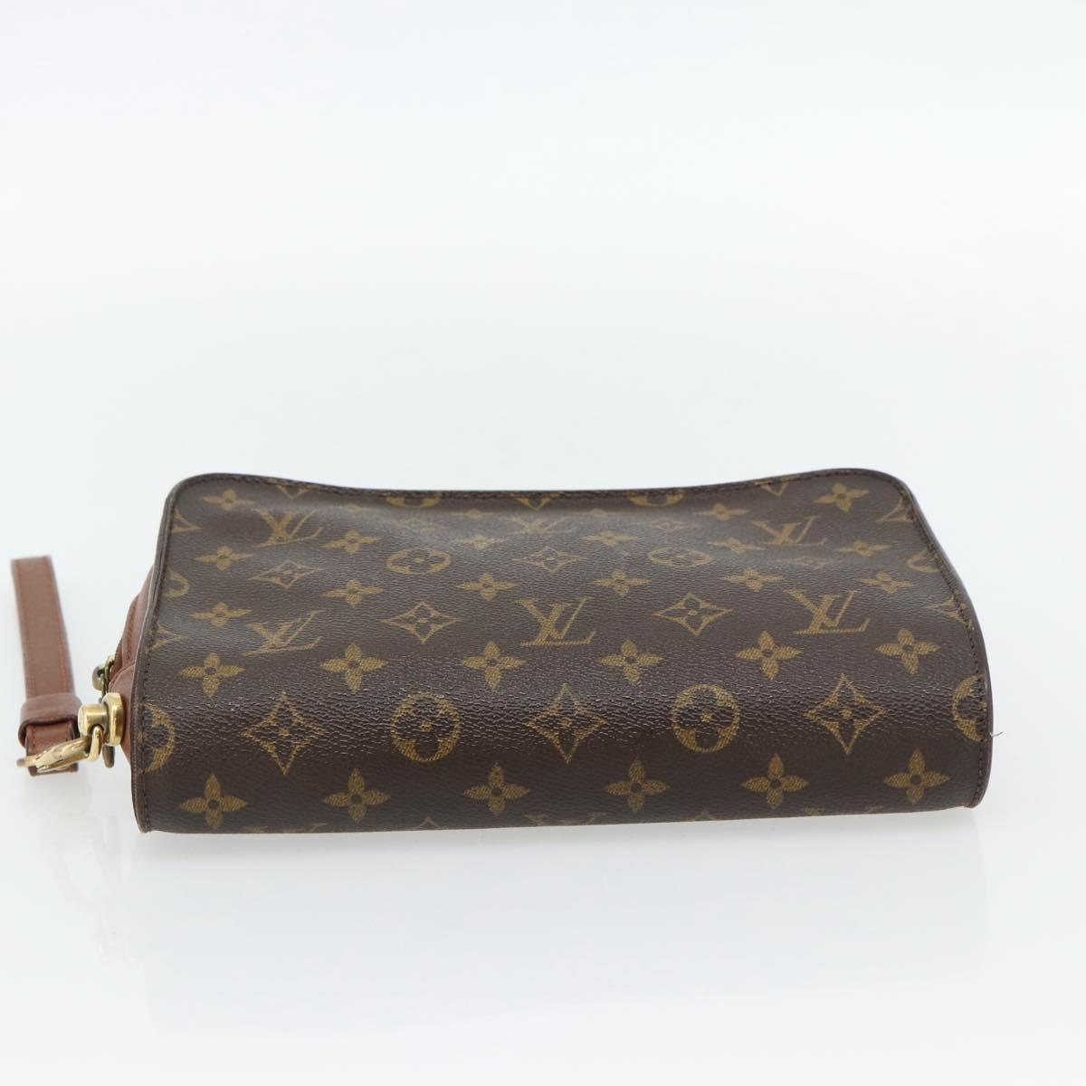 LOUIS VUITTON Monogram Orsay Clutch Bag M51790 LV Auth BA13003