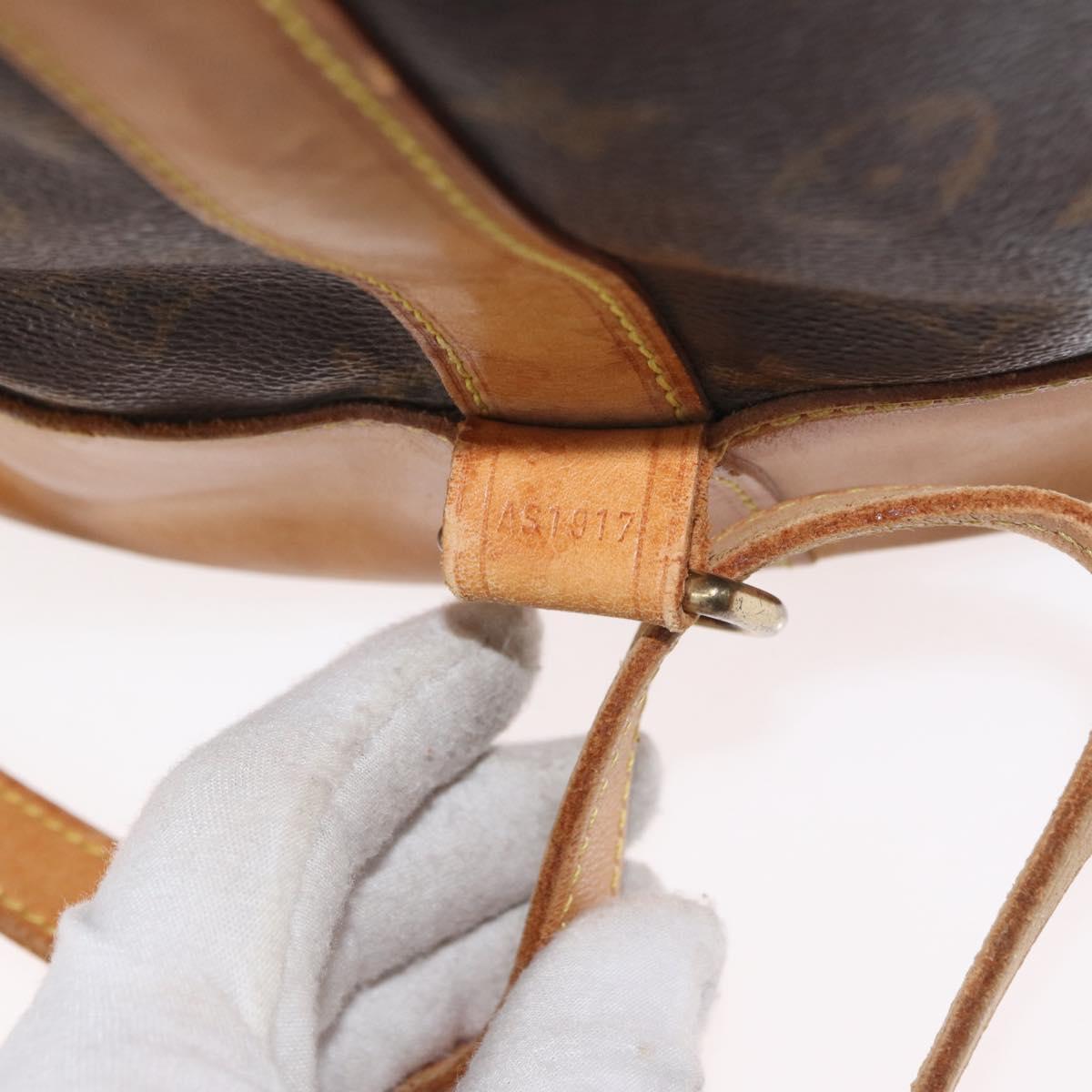 LOUIS VUITTON Monogram Randonnee PM Shoulder Bag M42243 LV Auth BA13004