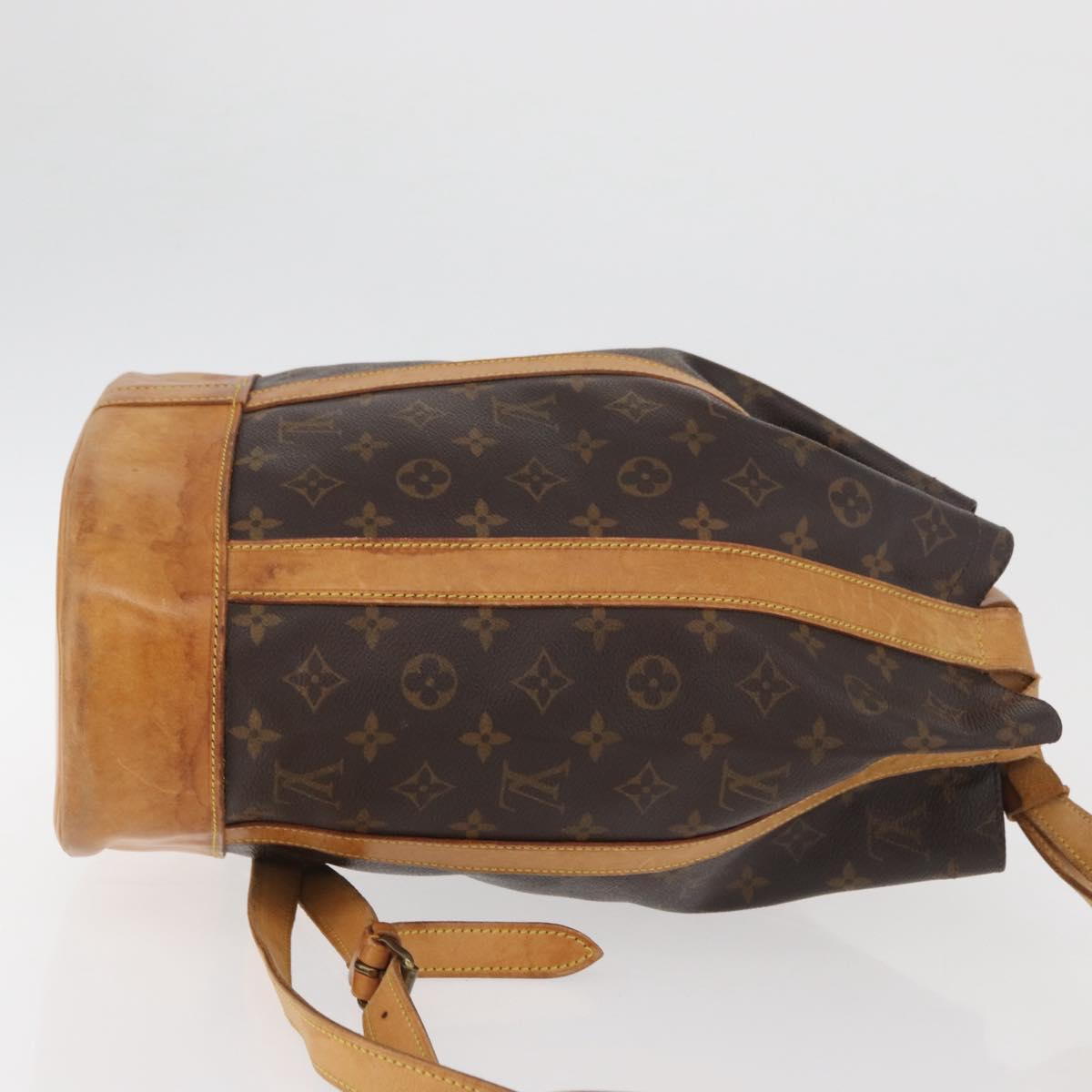LOUIS VUITTON Monogram Randonnee PM Shoulder Bag M42243 LV Auth BA13004