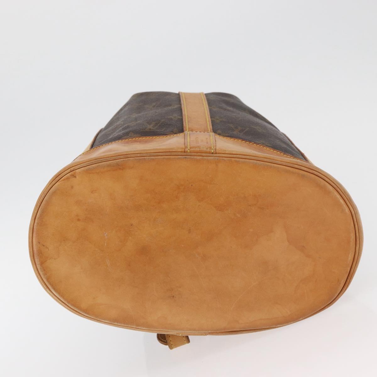 LOUIS VUITTON Monogram Randonnee PM Shoulder Bag M42243 LV Auth BA13004