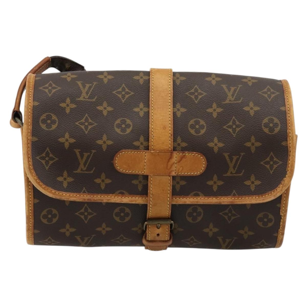 LOUIS VUITTON Monogram Marne Shoulder Bag M51369 LV Auth BA13007