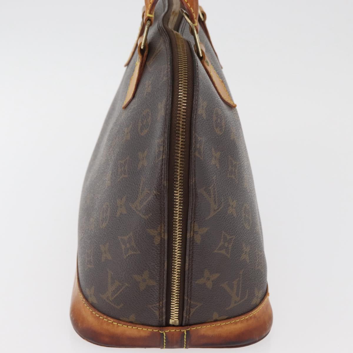 LOUIS VUITTON Monogram Alma Hand Bag M51130 LV Auth BA13011