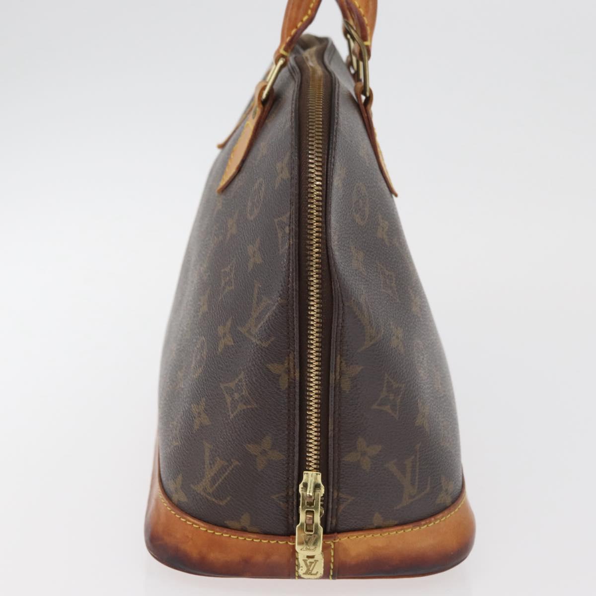 LOUIS VUITTON Monogram Alma Hand Bag M51130 LV Auth BA13011