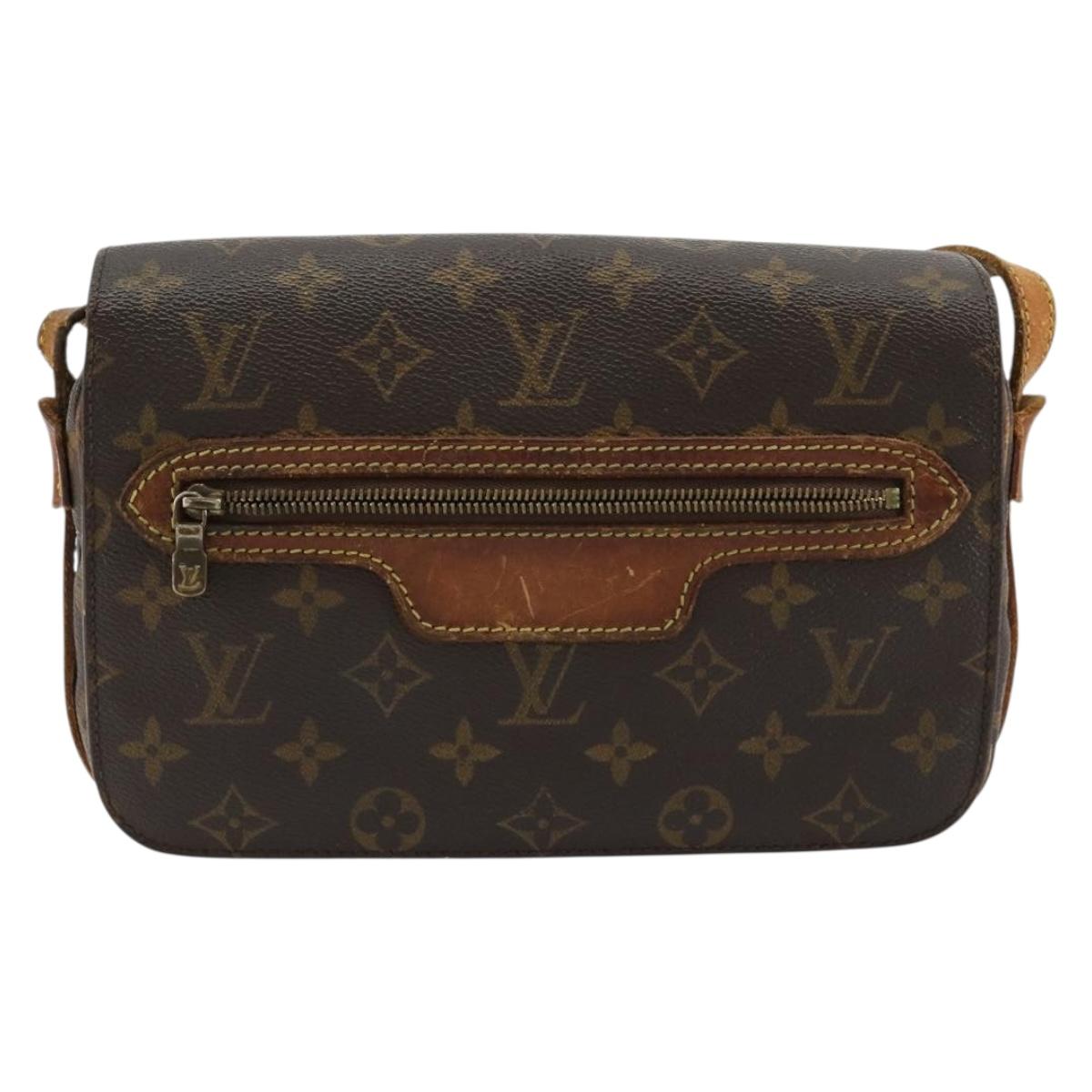 LOUIS VUITTON Monogram Saint Germain Shoulder Bag M51210 LV Auth BA13012