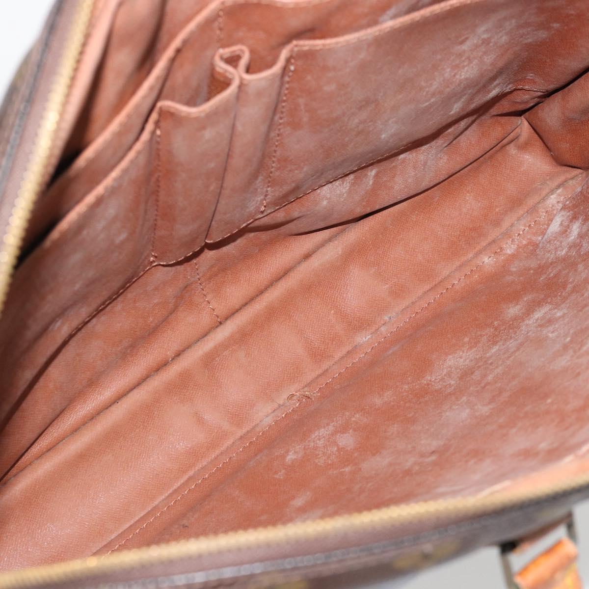 LOUIS VUITTON Monogram Porte Documents Voyage Business Bag M53361 Auth BA13014