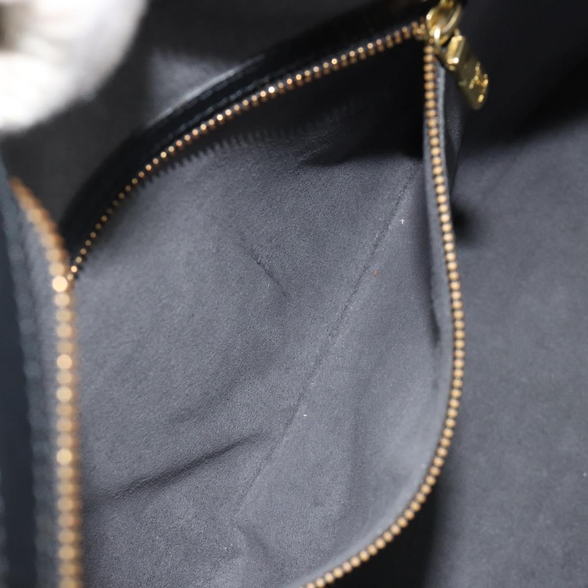 LOUIS VUITTON Epi Lussac Shoulder Bag Black M52282 LV Auth BA13025