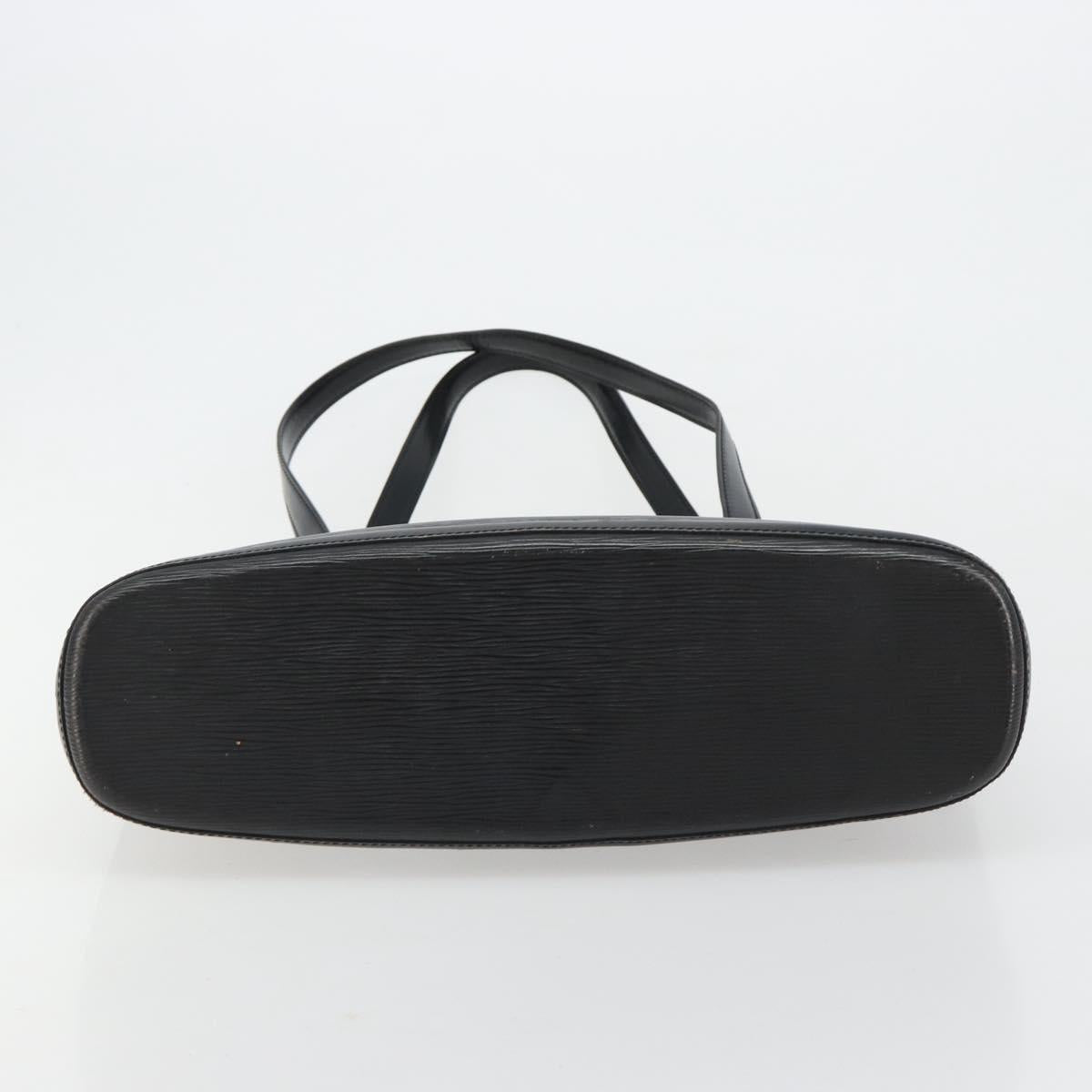 LOUIS VUITTON Epi Lussac Shoulder Bag Black M52282 LV Auth BA13025