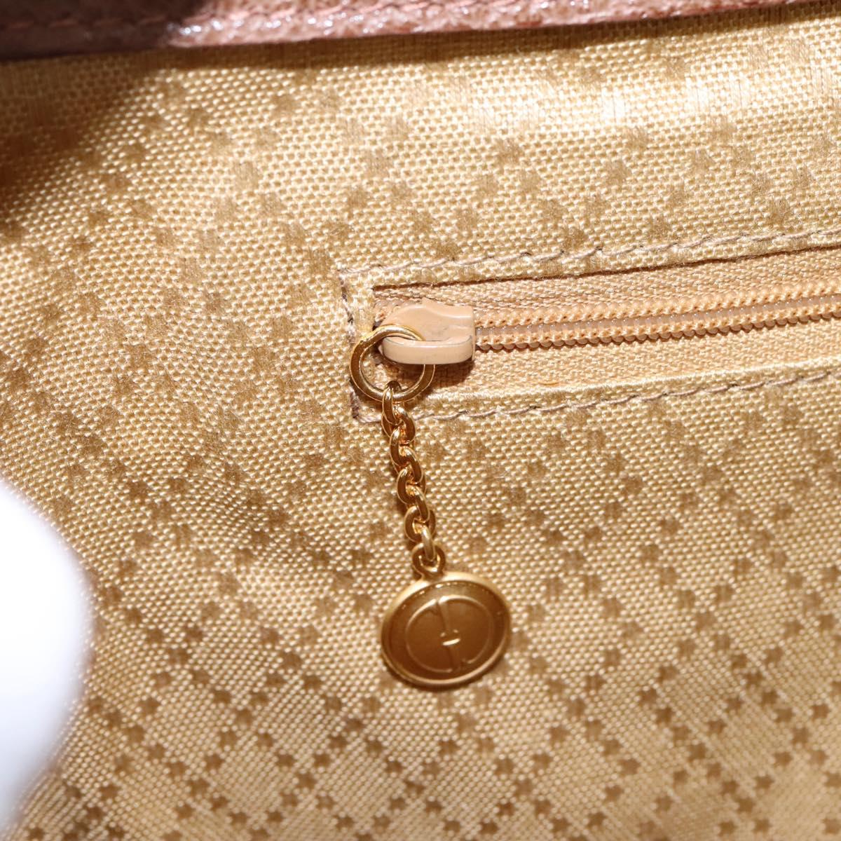GUCCI Bamboo Hand Bag Suede Brown Gold 002 123 0322 Auth BA1303