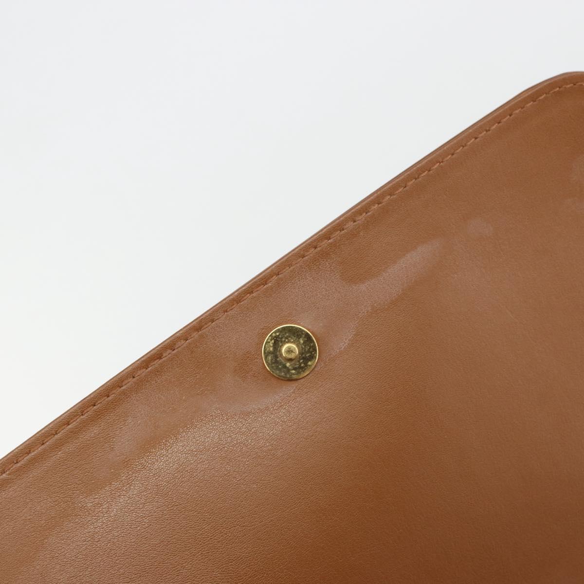 LOUIS VUITTON Monogram Vernis Thompson Street Bag Bronze M91124 LV Auth BA13035