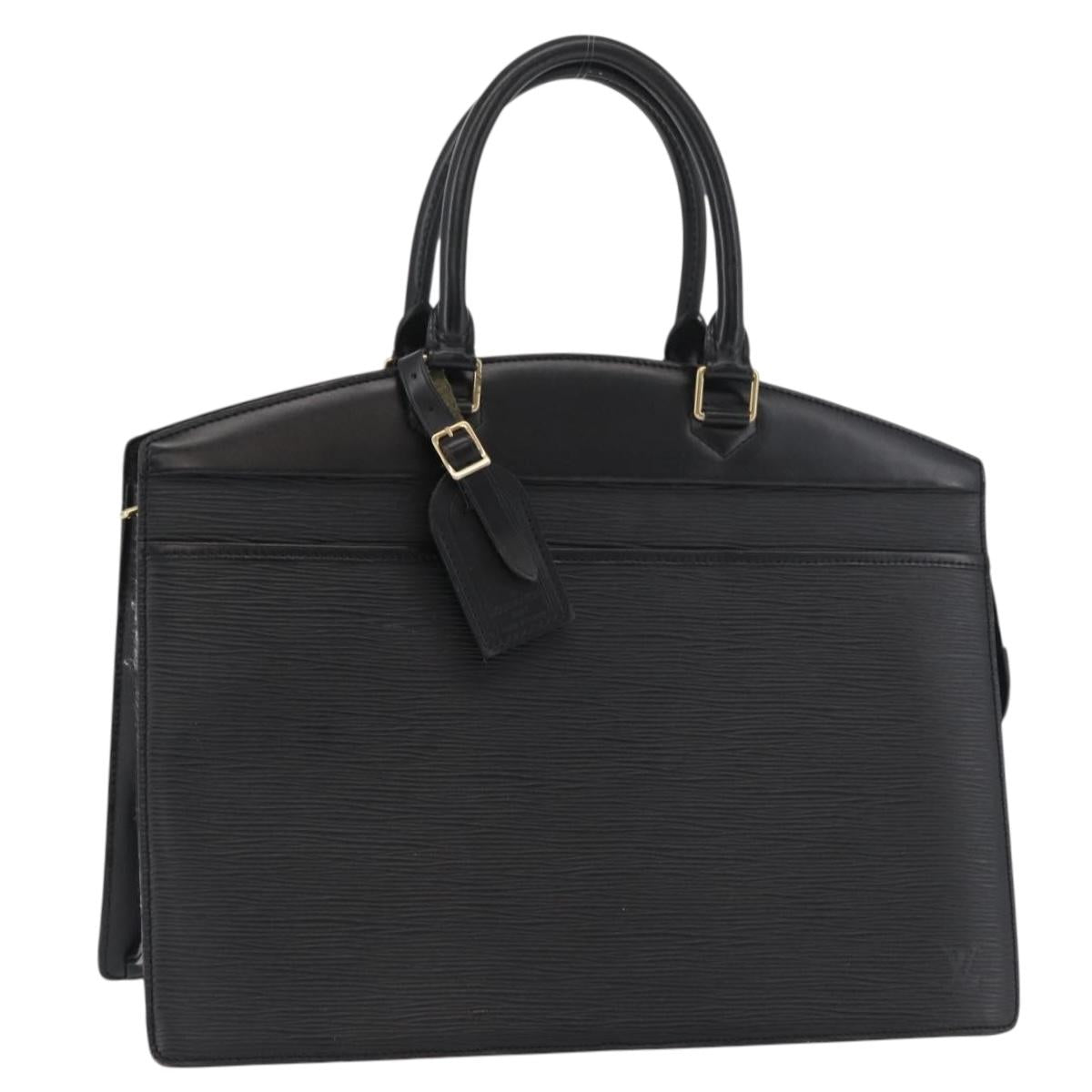 LOUIS VUITTON Epi Riviera Hand Bag Black M48182 LV Auth BA13046