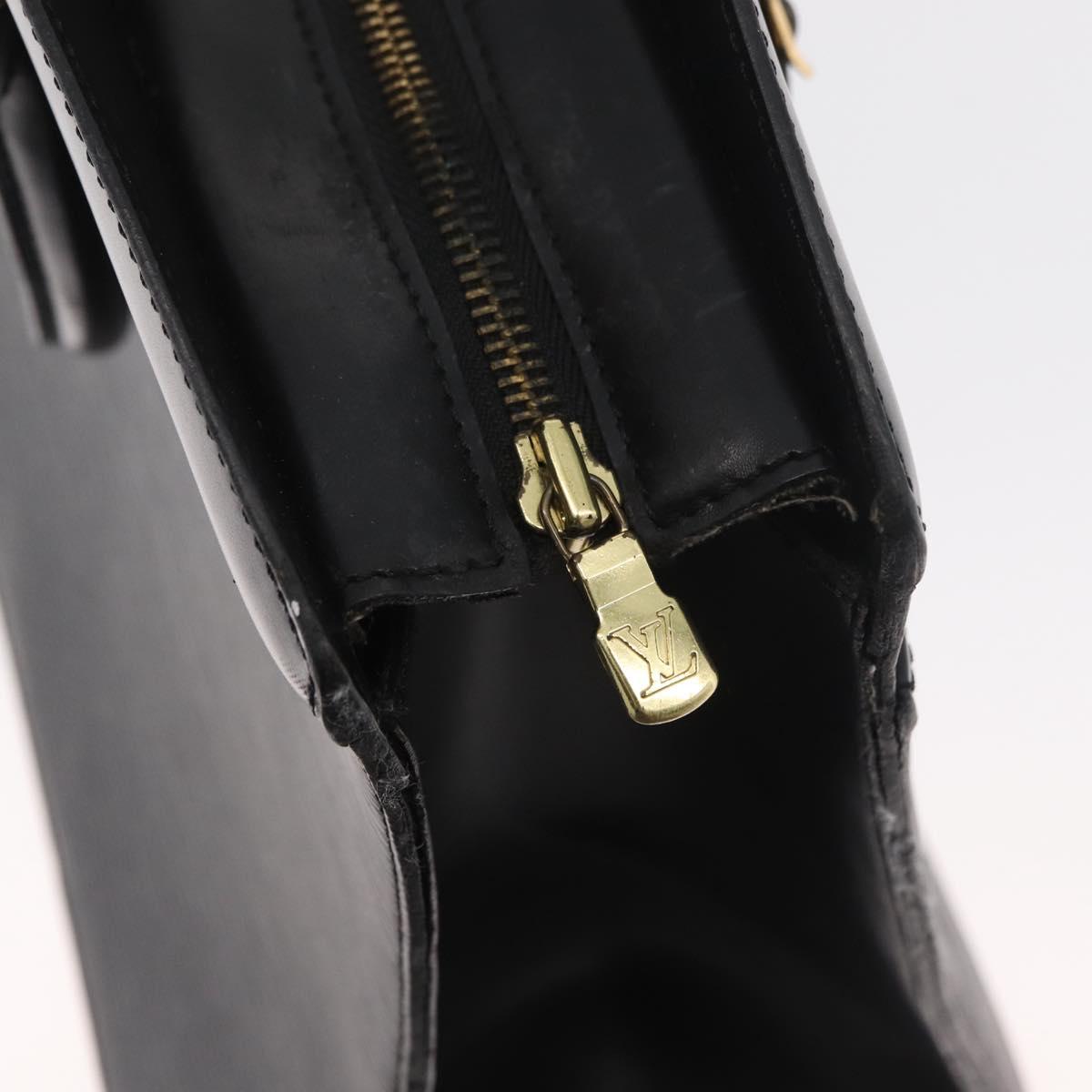 LOUIS VUITTON Epi Riviera Hand Bag Black M48182 LV Auth BA13046