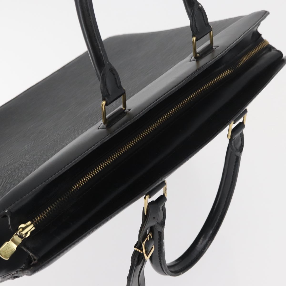 LOUIS VUITTON Epi Riviera Hand Bag Black M48182 LV Auth BA13046